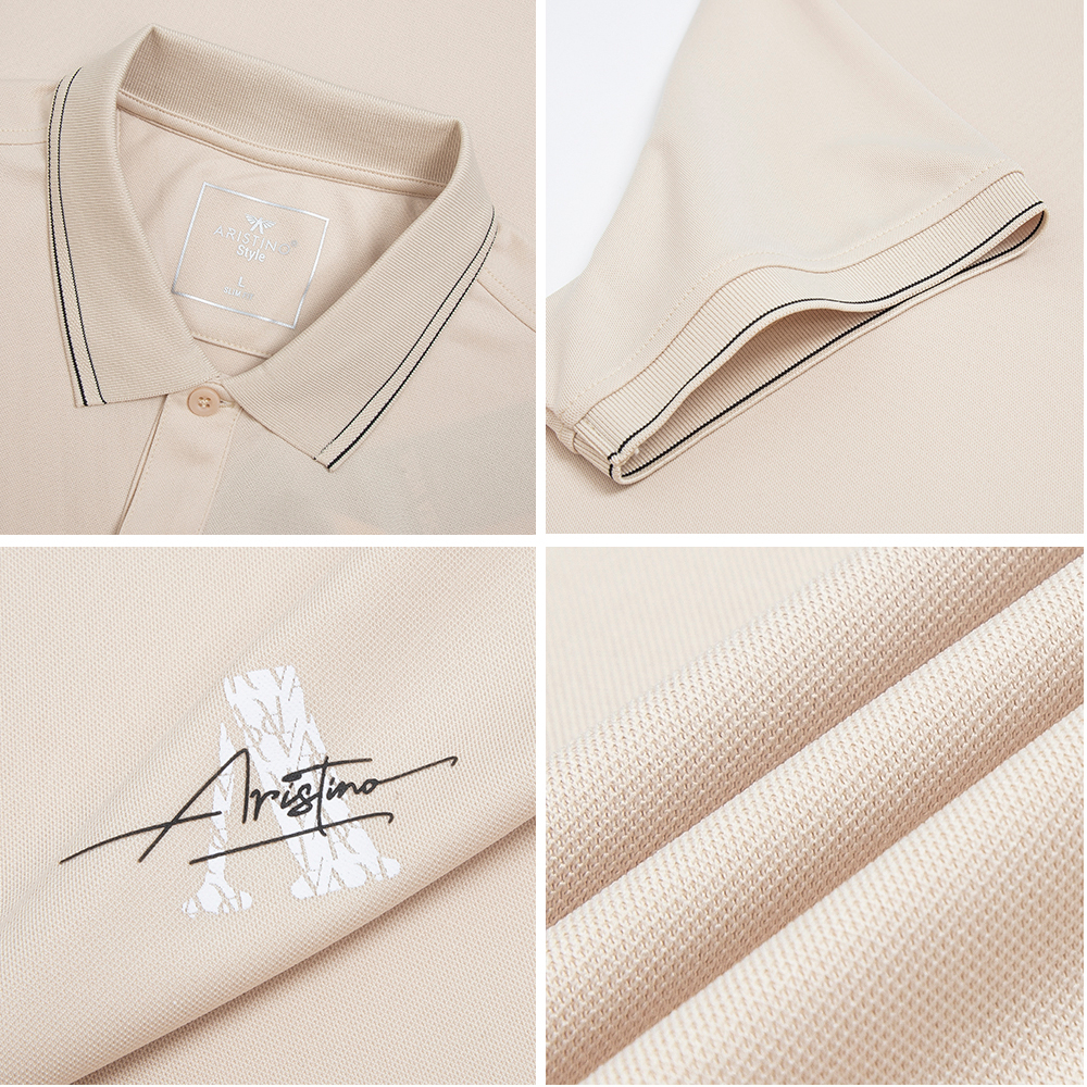 Áo polo ngắn tay ARISTINO phom Slim fit ôm nhẹ,3 màu trẻ trung, nam tính - APS072S3