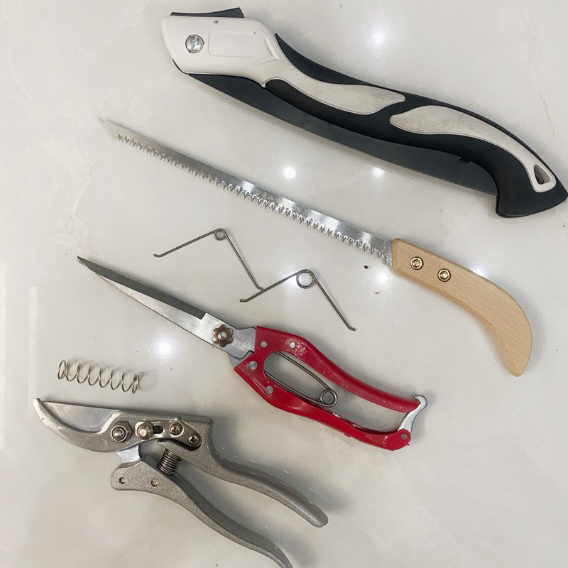 kéo cắt cành cộng lực V10, combo 4 món cắt cành