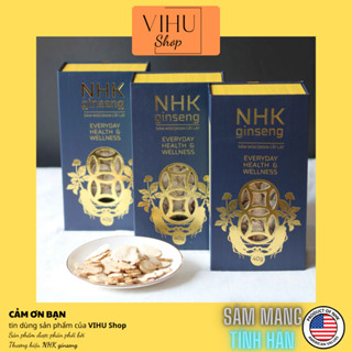 Combo 40g giá sỉ Nhân sâm Hoa Kỳ NHK ginseng tính Hàn, nhập khẩu Wisconsin Mỹ (khác với tính nhiệt hồng sâm Hàn Quốc)