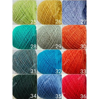 Sợi cotton 100% se 2 chiều, mềm mịn, dễ đan móc