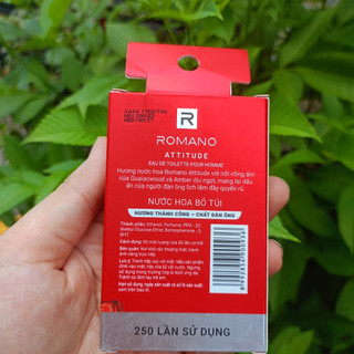 Nước Hoa Bỏ Túi Romano (18ml)