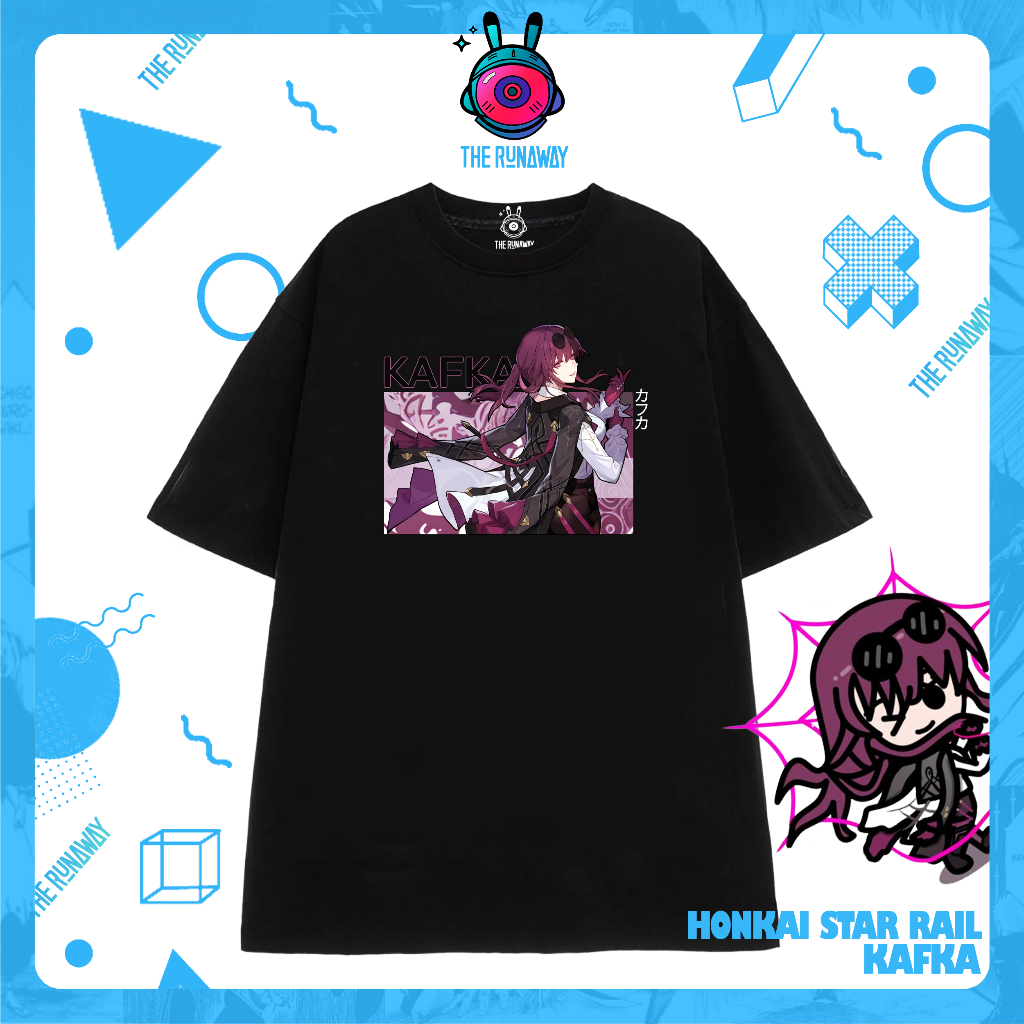 Áo phông Honkai Star Rail: Kafka Cotton 100% cho Nam/ Nữ by The Runaway