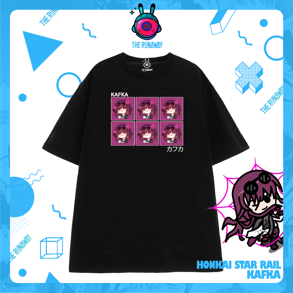 Áo phông Honkai Star Rail: Kafka Cotton 100% cho Nam/ Nữ by The Runaway