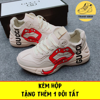 FULL BOX, BILL + TẶNG THÊM LỌ VỆ SINH GIÀY - Giày thể thao nam nữ GCi môi, size 36-43.   .