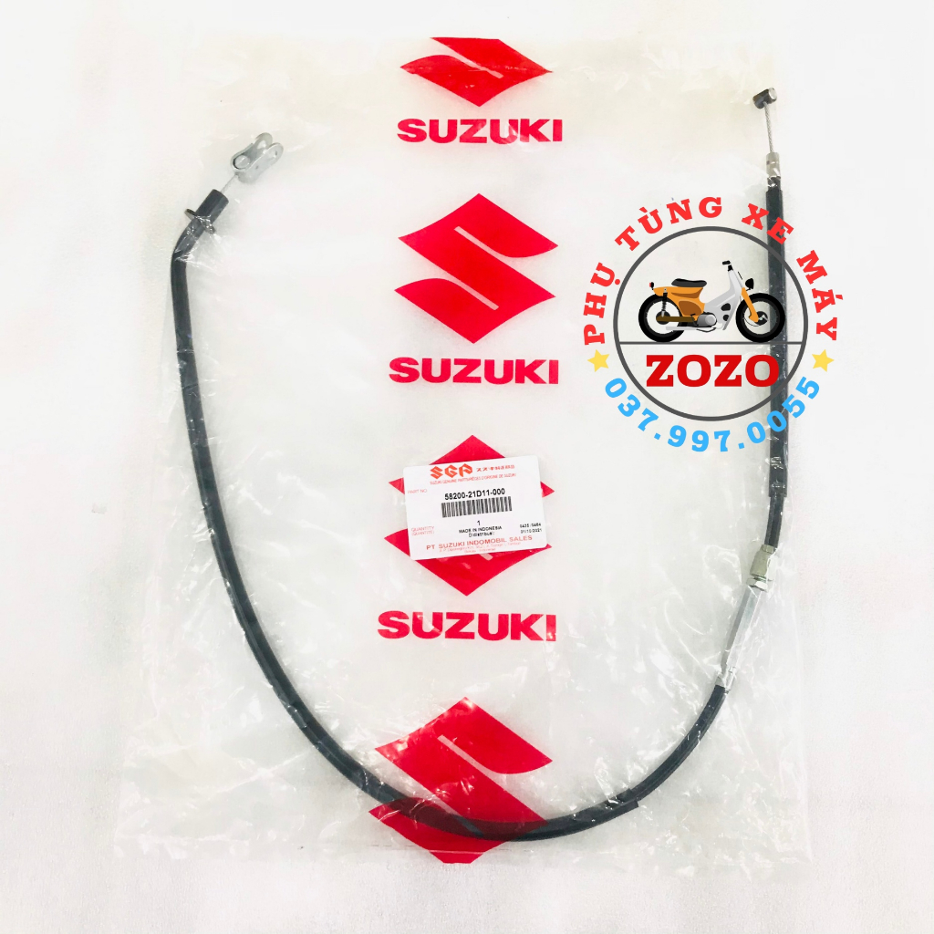 Dây côn Sport, Satria  Zin Suzuki Indonesia - 58200-21D11-000