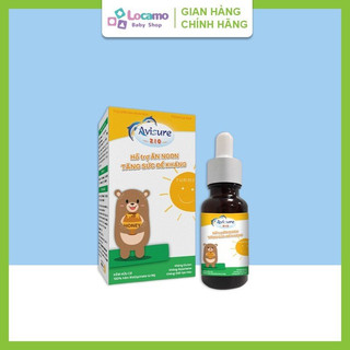 Avisure ZiO kẽm sinh học cho bé biếng ăn, chậm tăng cân lọ 20ml