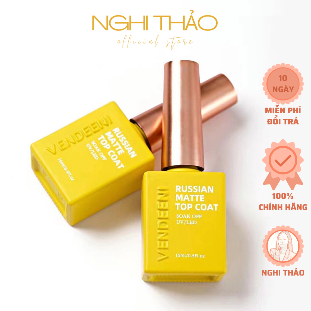 Top lì không lem Vendeeni NGHI THẢO 15ml