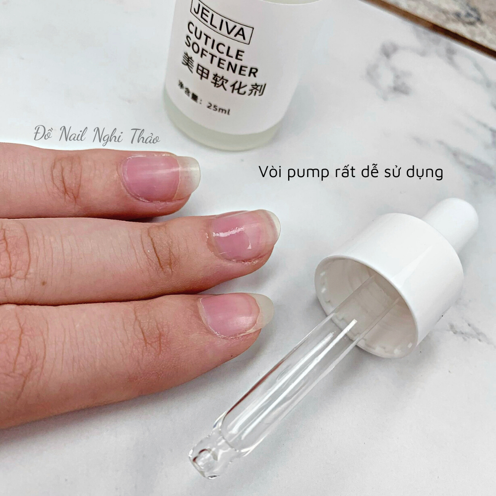 Kem mềm da nail Jeliva NGHI THẢO 25ml