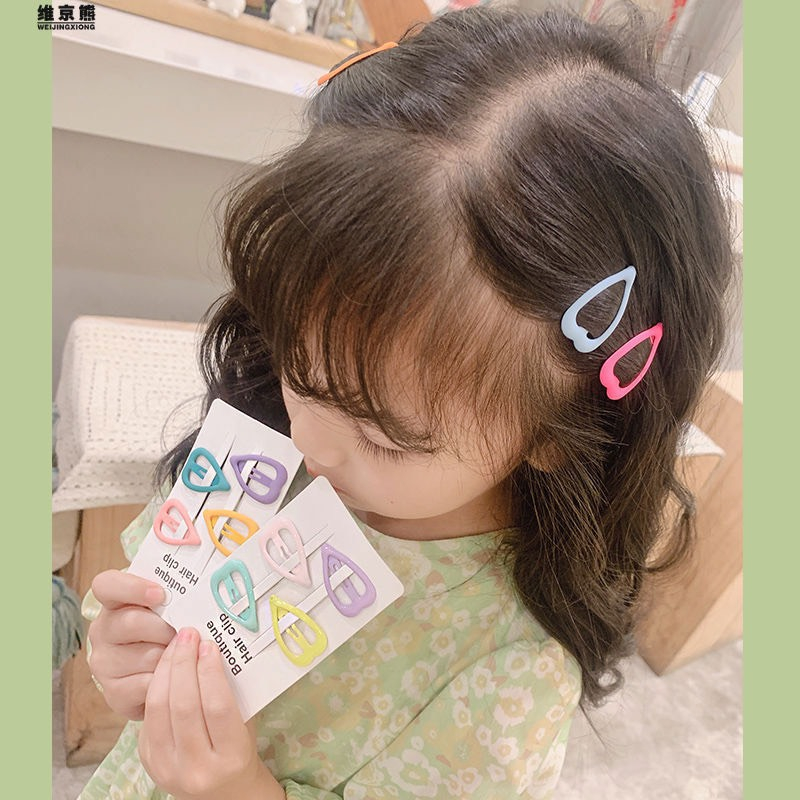 Bảng 10 Kẹp Tóc Màu Sắc Kẹo Ngọt Dễ Thương Cho Bé Gái MyBaby