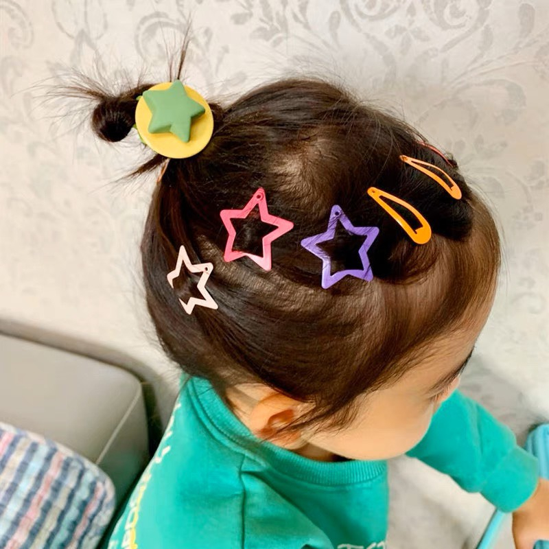 Bảng 10 Kẹp Tóc Màu Sắc Kẹo Ngọt Dễ Thương Cho Bé Gái MyBaby