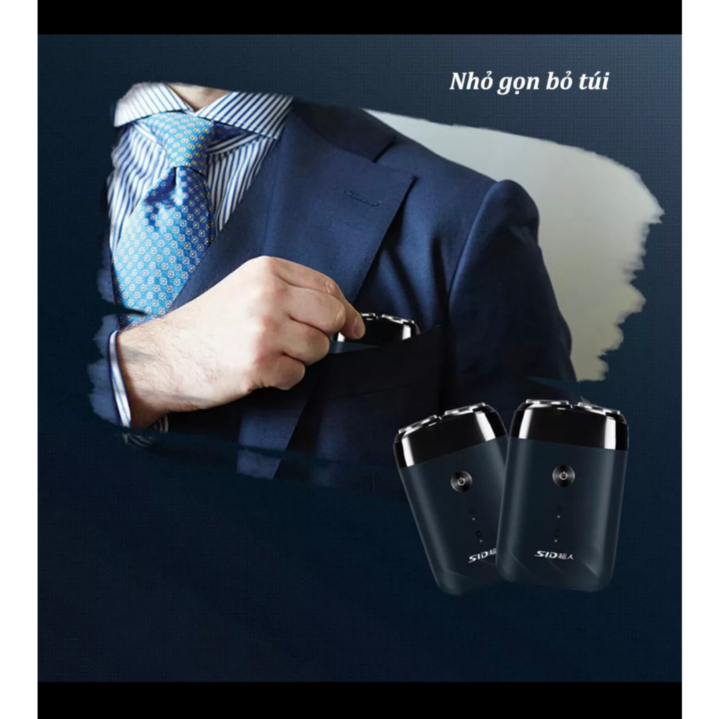 Máy cạo râu mini Sid Rs210, Rs215 , Rs 275 công nghệ tiên tiến hàng đâu của năm 2023