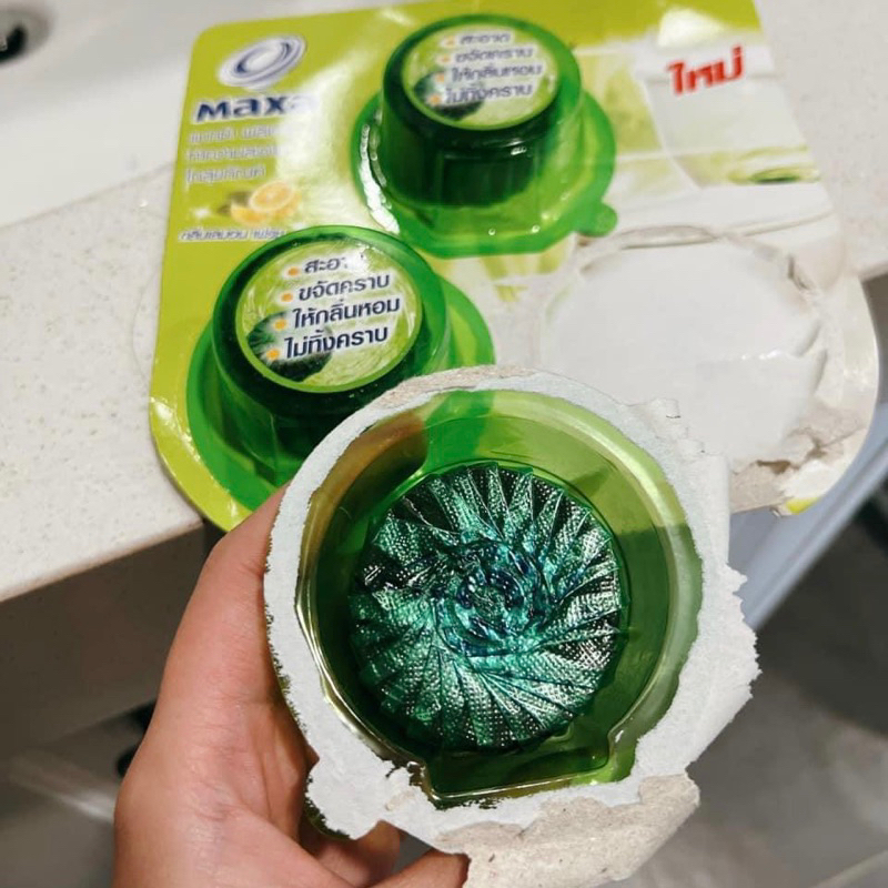 Viên thả bồn cầu Maxa Thái Lan set 3viên ,làm sạch, khử mùi tốt