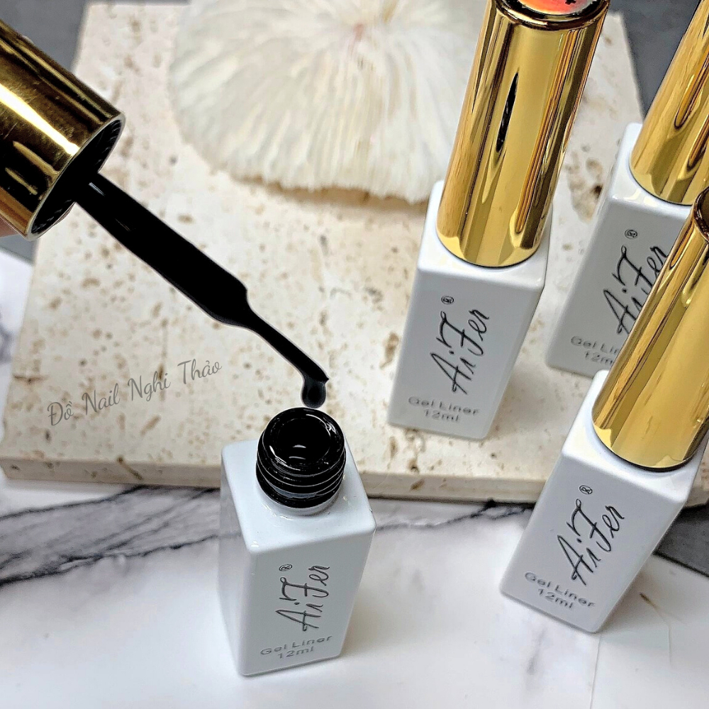 Sơn gel cọ nét nail NGHI THẢO , gel vẽ nét 12ml