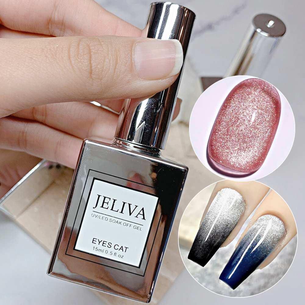 Sơn mắt mèo kim cương Jeliva NGHI THẢO 15ml