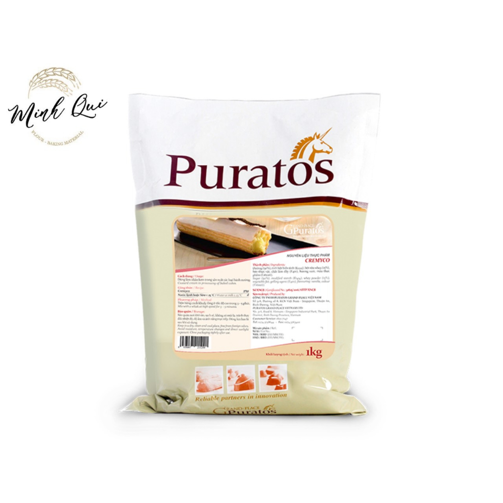 Bột trộn nhân kem su Cremyco 1 kg