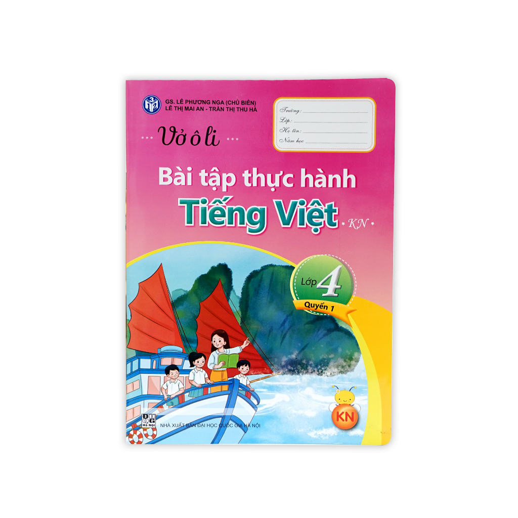 Sách - Vở ô li Bài tập Thực hành Tiếng Việt lớp 4 Bộ kết nối trí thức  (Quyển 1 )