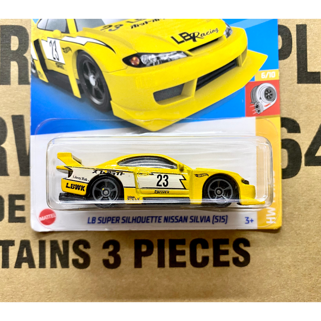 Hot wheels Chính Hãng mẫu xe JDM LB SUPER SILHOUETTE NISSAN SILVIA