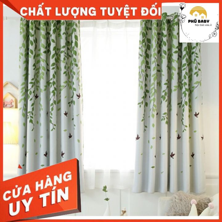 Rèm cửa sổ phòng ngủ cao cấp chống nắng tốt _ LÁ RỦ