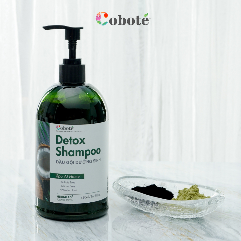 Dầu Gội dưỡng sinh - Detox Shampoo 480ml