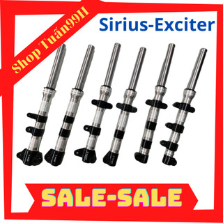 Phuộc nhún phay cnc dành cho xe wave, sirius đĩa, exciter 135-150