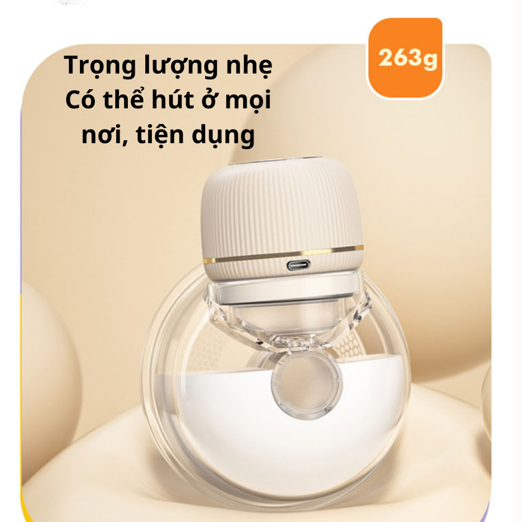 Máy Hút Sữa Điện Đôi Không Dây Rảnh Tay - Máy Vắt Sữa Thông Minh Phễu Silicon 4 Chế Độ Mát xa, Kích Sữa, Hút Sữa