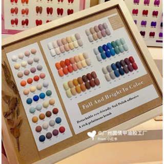  Set sơn gel Aivennhuy 40 màu set sơn gel 40 màu tone pastel trẻ trung chất sơn đặc mướt hot hit kèm bảng màu hachinail 