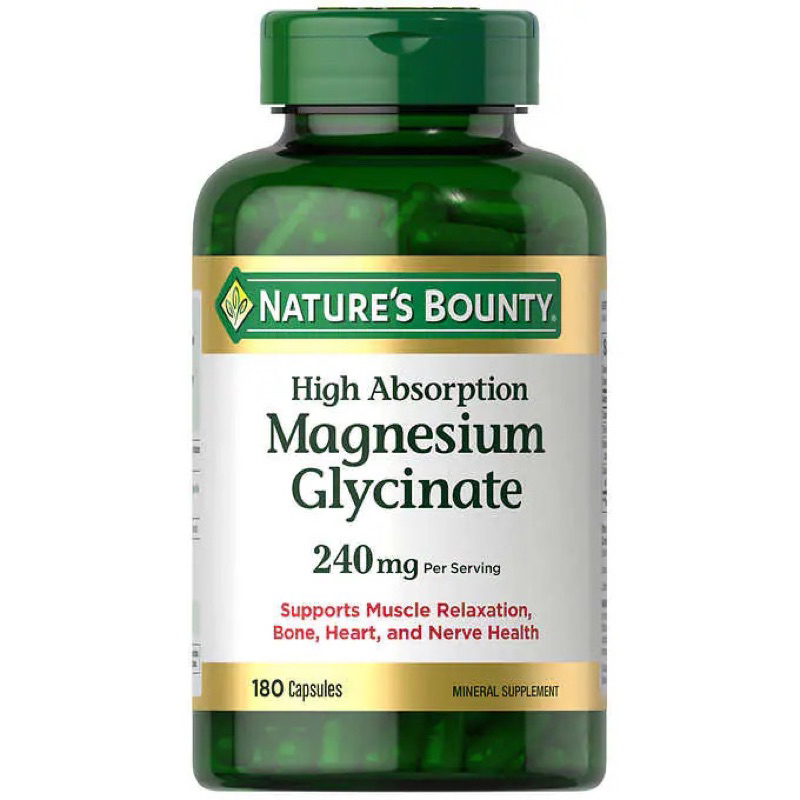 Nature's Bounty Magnesium 240 mg, 180viên