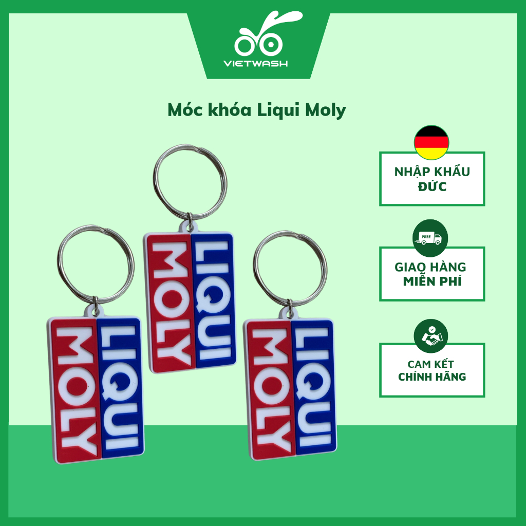 Móc khóa Liqui Moly nhỏ gọn tiện lợi