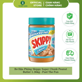 Bơ Đậu Phộng Hương Vị Thơm Ngon Chất Lượng Skippy Super Chunk Peanut Butter 1.36kg