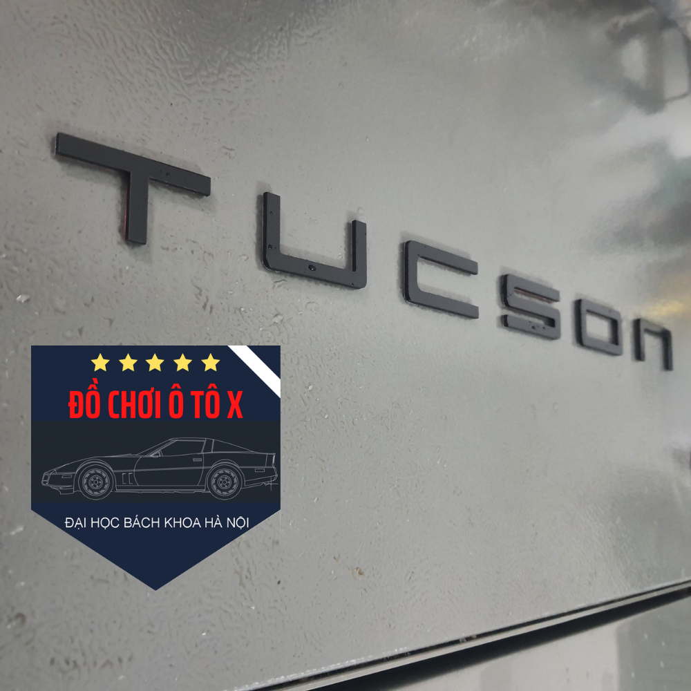 Chữ tucson phong cách porsche