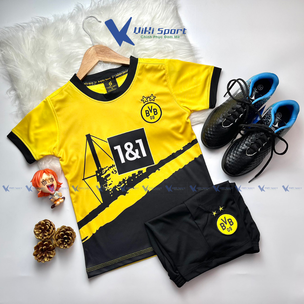 Bộ quần áo đá bóng cho trẻ Từ 10kg đến 45kg SV01- ViKi Sport