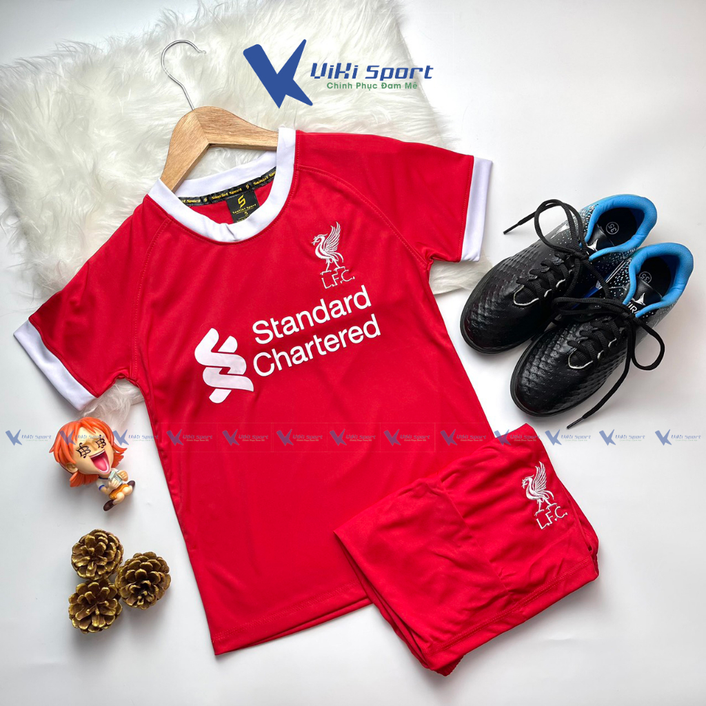 Bộ quần áo đá bóng cho bé từ 10kg đến 45kg SV02- ViKi Sport