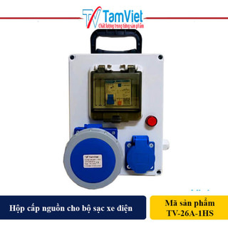 Hộp cấp nguồn cho bộ sạc xe điện
