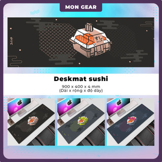 Pad kê chuột và bàn phím Sushi | Mon Gear