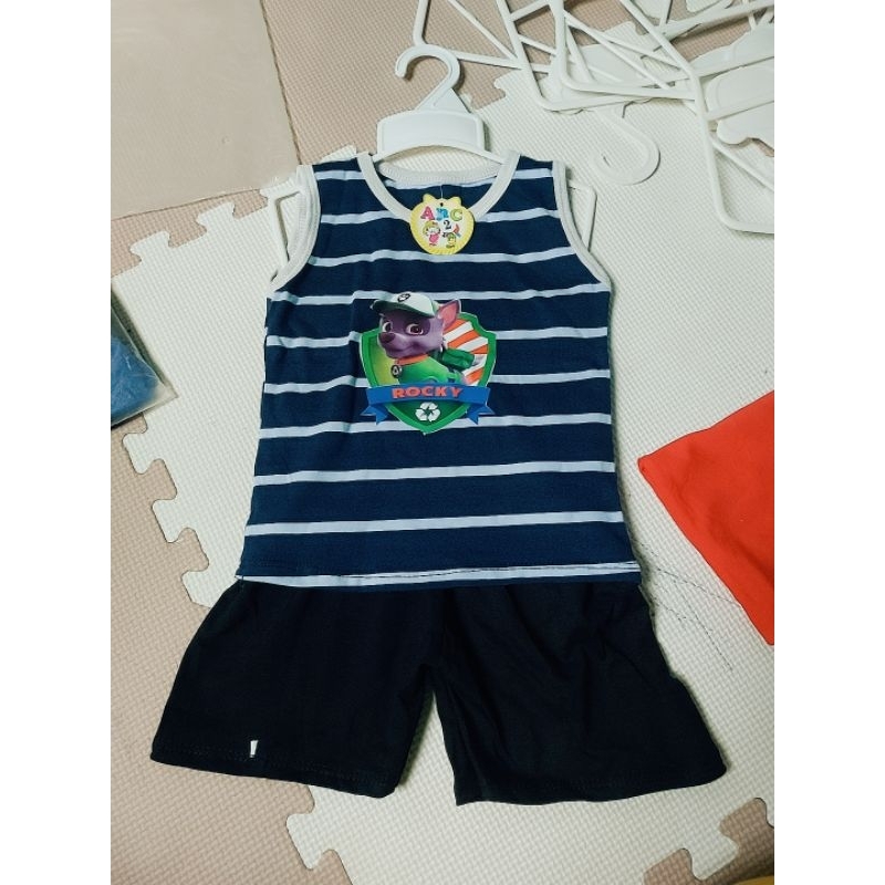 Bộ Thun Cotton Ba Lổ Bé Trai Gái