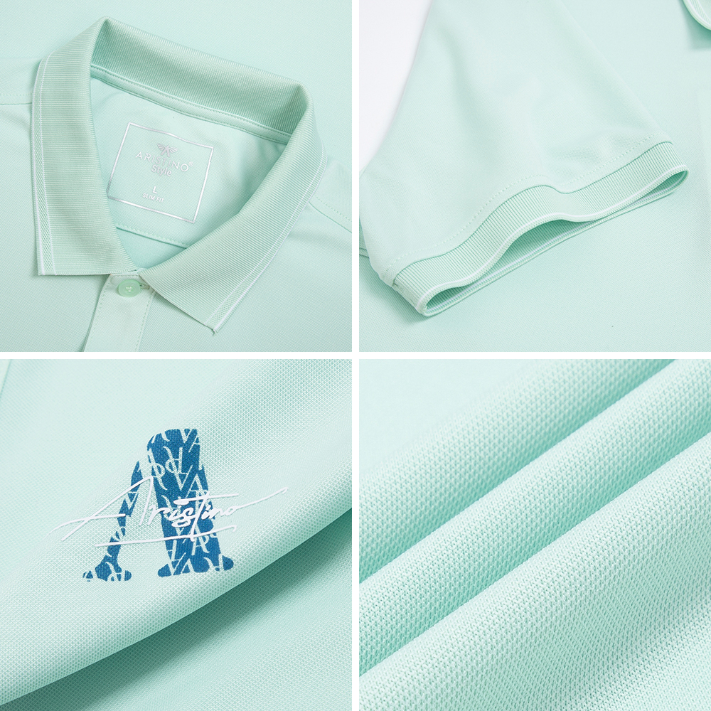Áo polo ngắn tay ARISTINO phom Slim fit ôm nhẹ,3 màu trẻ trung, nam tính - APS072S3