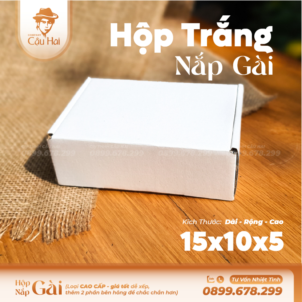 Set 20 hộp carton 15x10x5