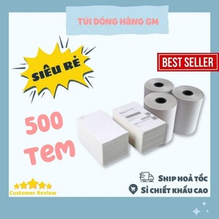 Giấy in nhiệt tự dính giấy in đơn hàng TMĐT giấy in bill chuyển phát nhanh GM