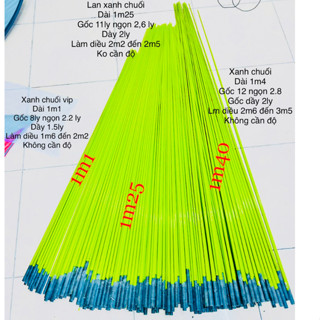Nan Cacbon Làm Diều Xanh Chuối Vip 1M1- 1M25- 1M4