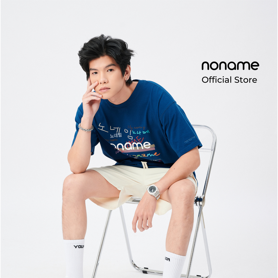 Áo Thun Unisex noname Logo Express /Navy_NNRAD4002D