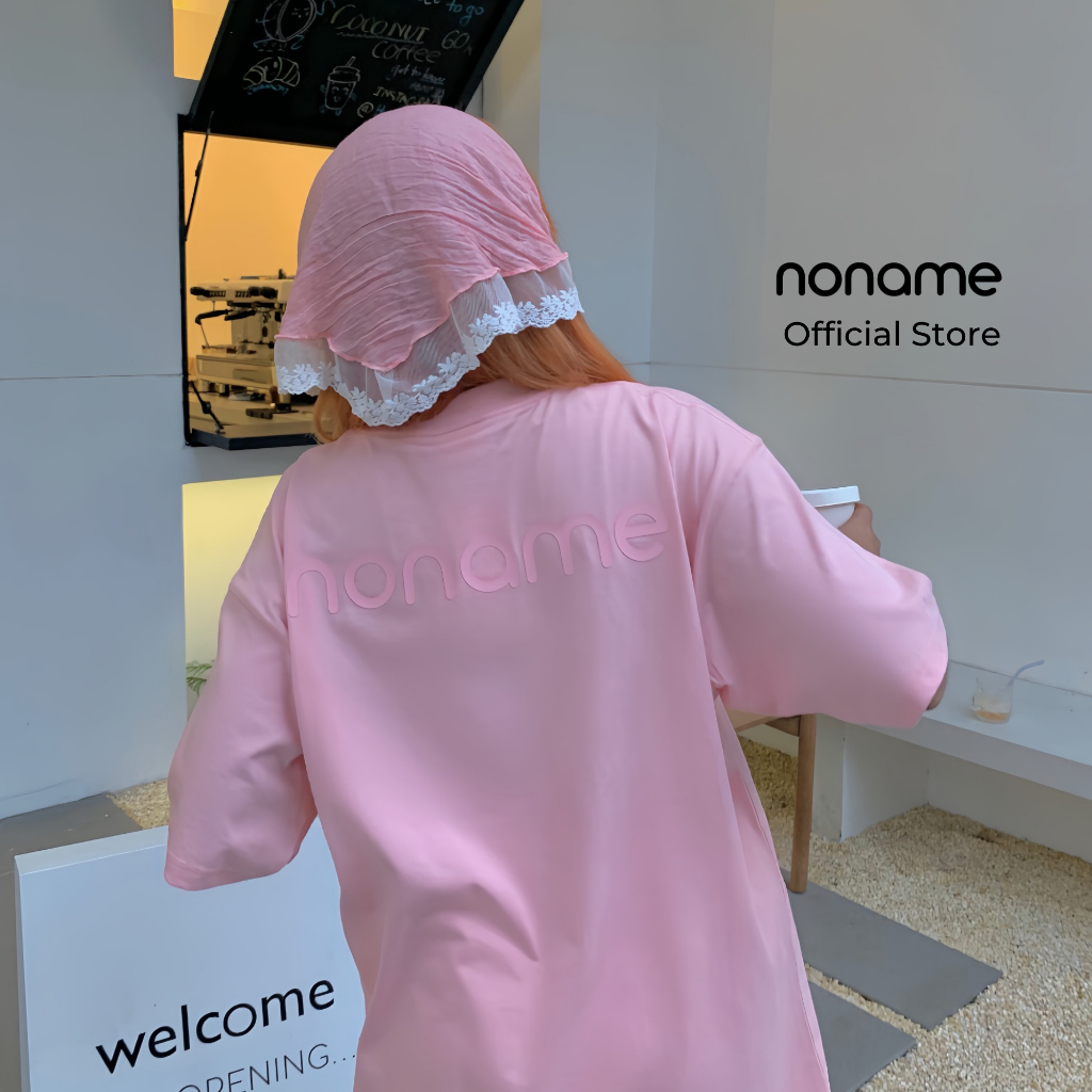 Áo Thun Unisex noname HD print /Pink_NNRAD4001B