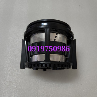 Linh kiện máy ép SAVTM JE07 - lưới ép màu đen có khung và bánh xe
