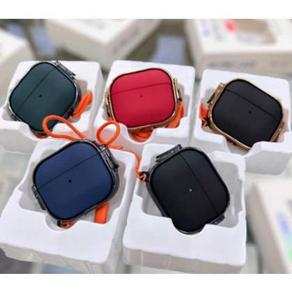 Vỏ bọc tai nghe Airpods 1,2 Airpods 3, Airpod PRo mặt lưng nhám hãng Coteetci viền xi bóng