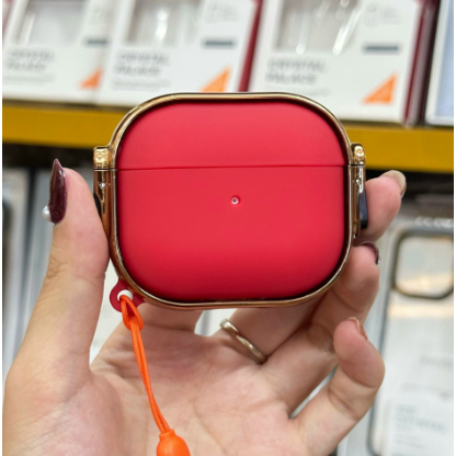 Vỏ bọc tai nghe Airpods 1,2 Airpods 3, Airpod PRo mặt lưng nhám hãng Coteetci viền xi bóng