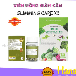 Viên giảm cân Slimming Care X3 phiên bản mới, TẶNG GÓI RAU CỦ