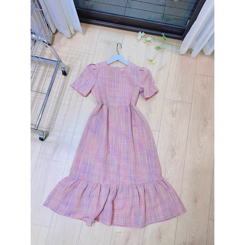 💥sỉ💥 VÁY bầu-váy cho con ti Hồng đuôi cá-  khoá dọc cho con ti