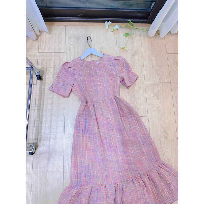 💥sỉ💥 VÁY bầu-váy cho con ti Hồng đuôi cá-  khoá dọc cho con ti