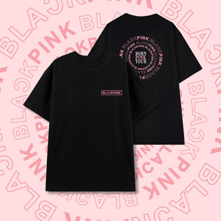 SHOPBAONAM Black Pink Áo thun BLACKPINK Circle - 'Shut Down' Form rộng Unisex