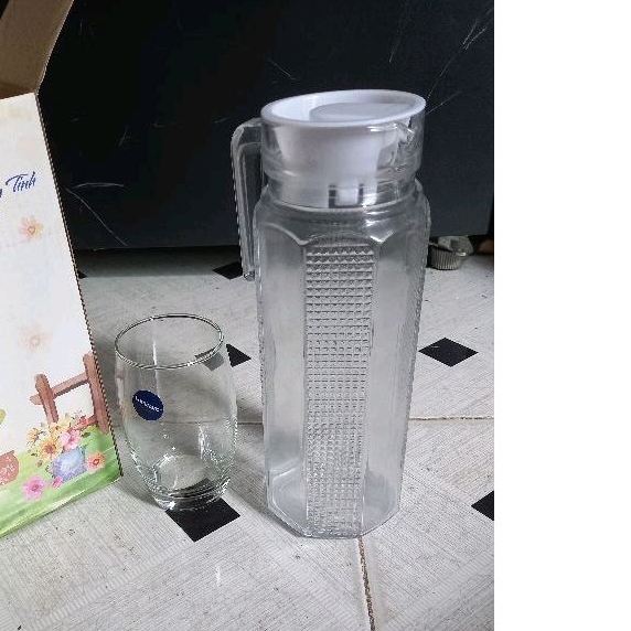 Bộ bình ly thủy tinh cao cấp