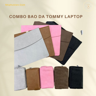 Combo bao da macbook/surface/laptop 12/13 & 13.3 inch mỏng - nhẹ tommy